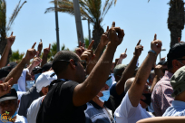  شاهد: تقرير قناة الجزيرة عن مسيرة يافا الحاشدة رفضاً لنبش مقبرة الاسعاف